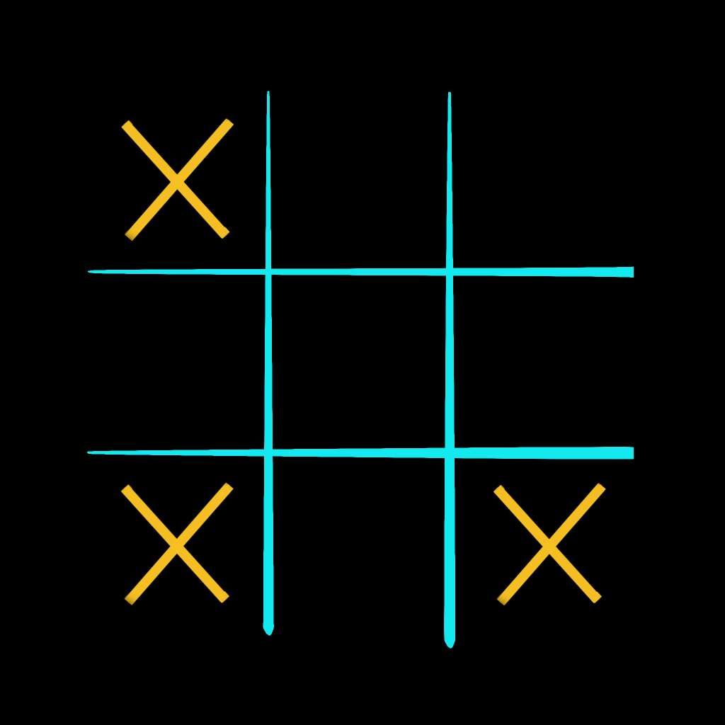 Double cross pattern step 1