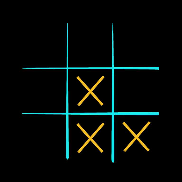 Double cross pattern step 3